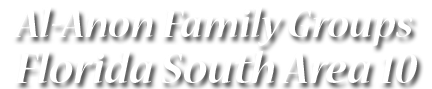 Al-Anon Family Groups Florida South Area 10